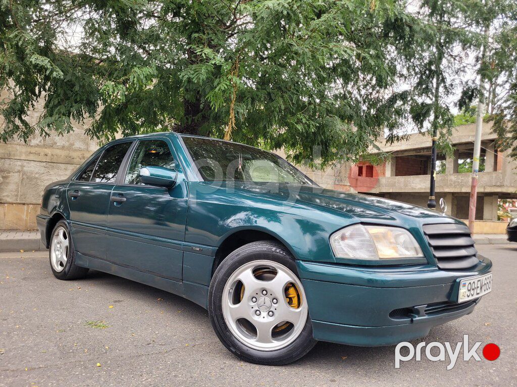 Mercedes C 180, 1.8 L, 1999 il, 385 463 km — Avtomobillər, Quba (6)
