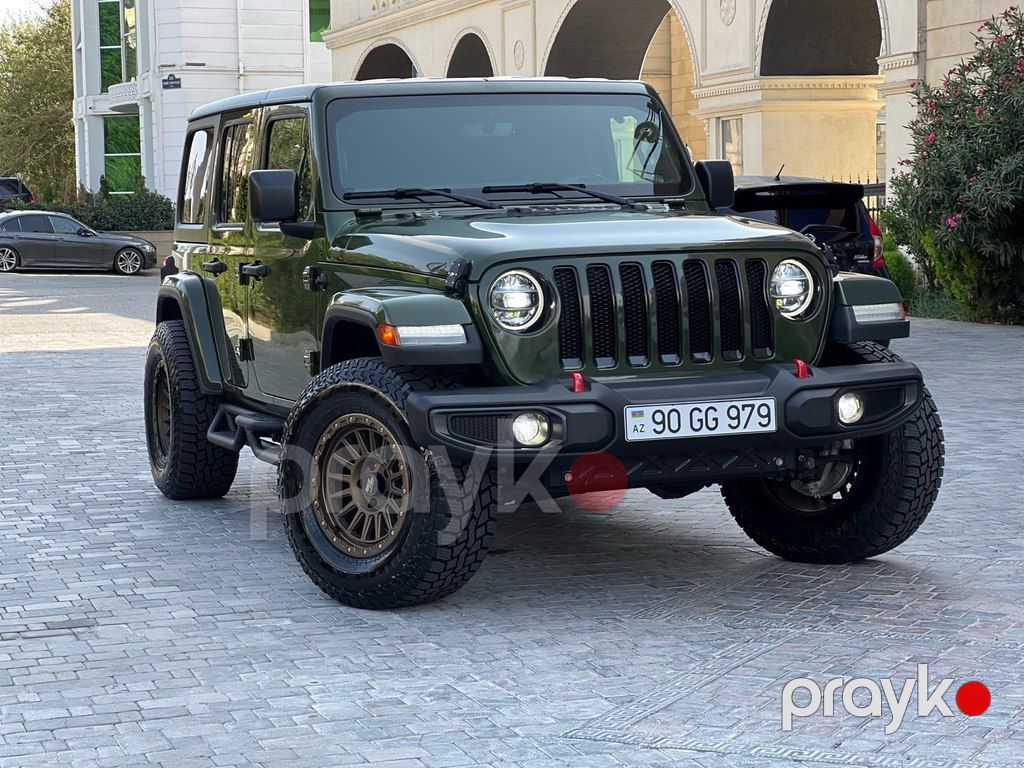 Jeep Wrangler, 2.0 L, 2021 il, 52 000 km — Avtomobillər, Bakı (12)