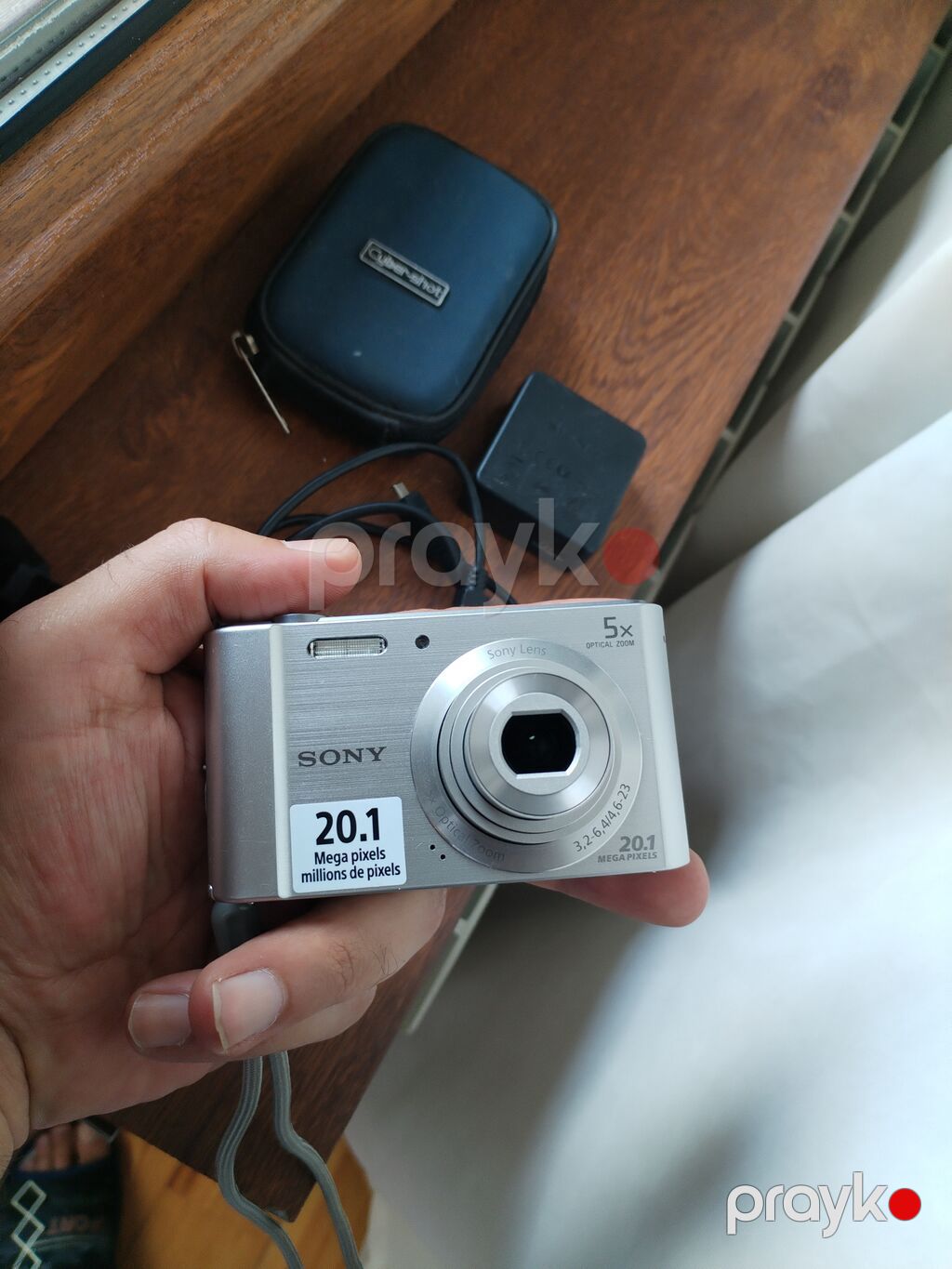 Sony Cyber-shot Dsc W800 reqemsal fotoaparati ideal veziyyetdedir — Fotoaparat, Bakı (6)