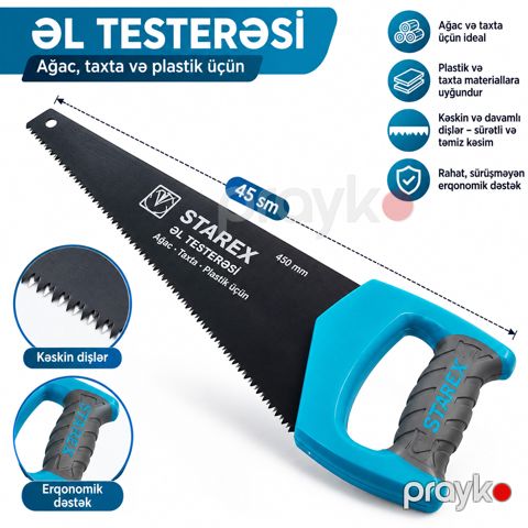 Mişar, Plastik, Paslanmayan polad, 210 mm — Bakı