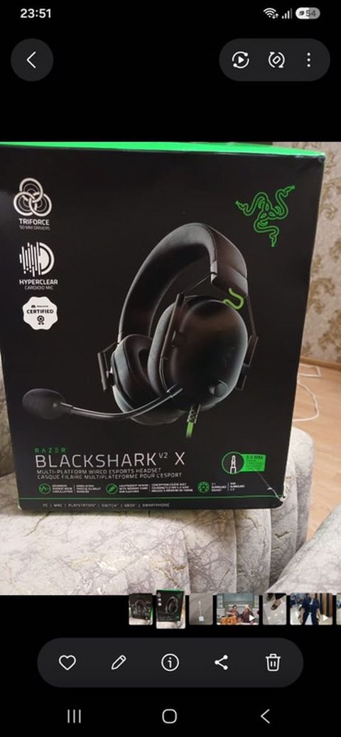 Razer BlackShark V2 X – çoxplatformalı simli esports qulaqlığı — Bakı