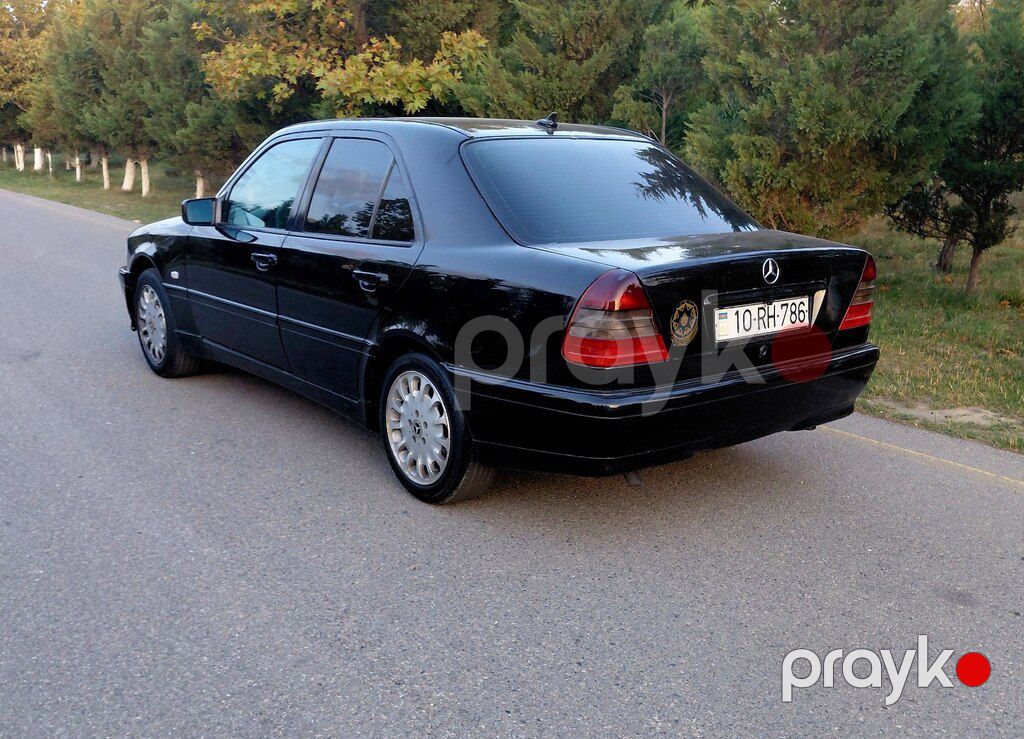 Mercedes C 180, 1.8 L, 1998 il, 239 601 km — Avtomobillər, Bakı (7)