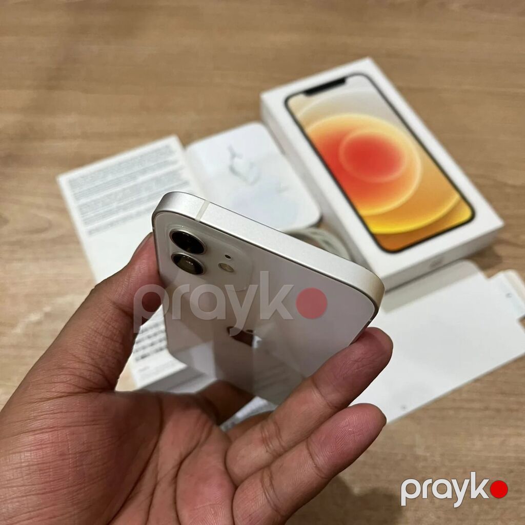 IPhone 12, 128 GB, Ağ, Zəmanət, Kredit, Simsiz şarj — Apple iPhone, Bakı (3)