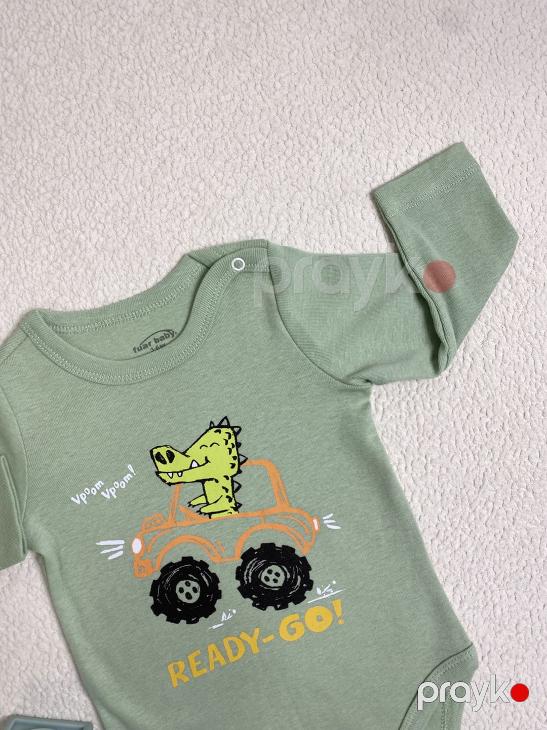 Bodi 0633, yaşıl, pambıq, ölçü 9-12 ay — Mallar, Bakı (3)