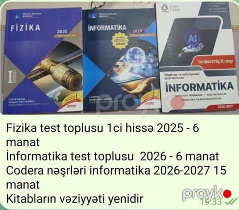 Test hazırlığ kitabları 2026. 6 man — Masazır