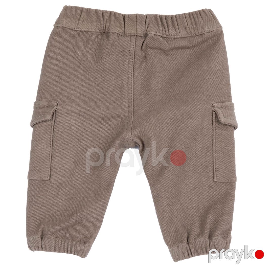 Oğlanlar üçün karqo şalvar Chicco 9102469000000-62, qəhvəyi, pambıq/viskoz/elastan, ölçü 3 ay — Mallar, Bakı (2)