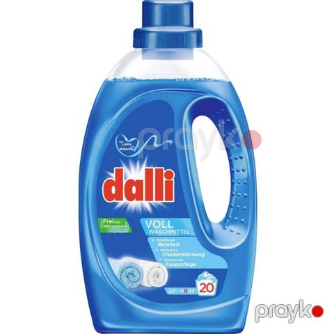 Yuma üçün gel Dalli Activ Vollwashmittel Liquid ağ və rəngli paltarlar üçün, 1.1 l, 20 yuma — Bakı