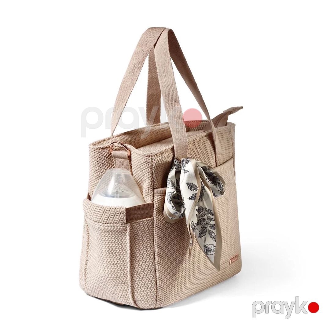 Çanta analar üçün Babyono, polister, bej, 15.5x26x30 sm — Mallar, Bakı (3)