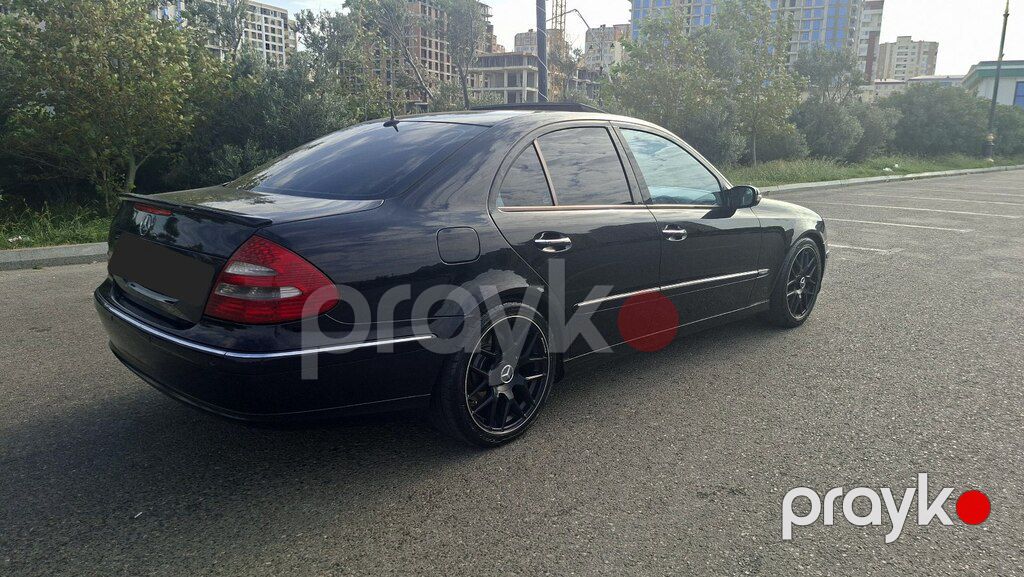 Mercedes E 240, 2.6 L, 2004 il, 346 000 km — Avtomobillər, Sumqayıt (7)