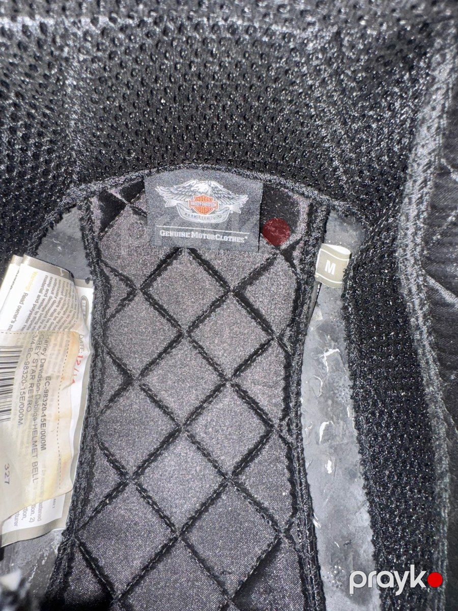 Harley-Davidson Bell Grey Star Retro 3/4 — Ehtiyat hissələri və aksesuarlar, Bakı (6)