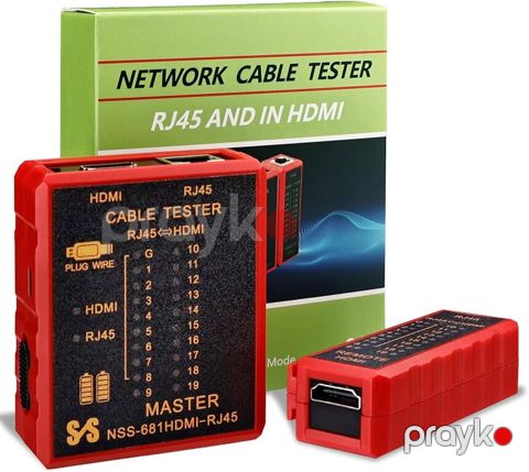 Multifunctional HDMI-Compatible HD Tester Network Cable RJ45 — Bakı