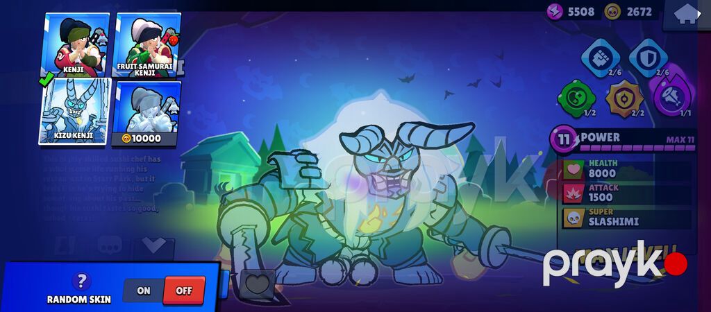 Brawl Stars hesabı – MAX Level brawler-lar və nadir skinlər Məzmun — Şəxsi əşyalar, Bakı (4)