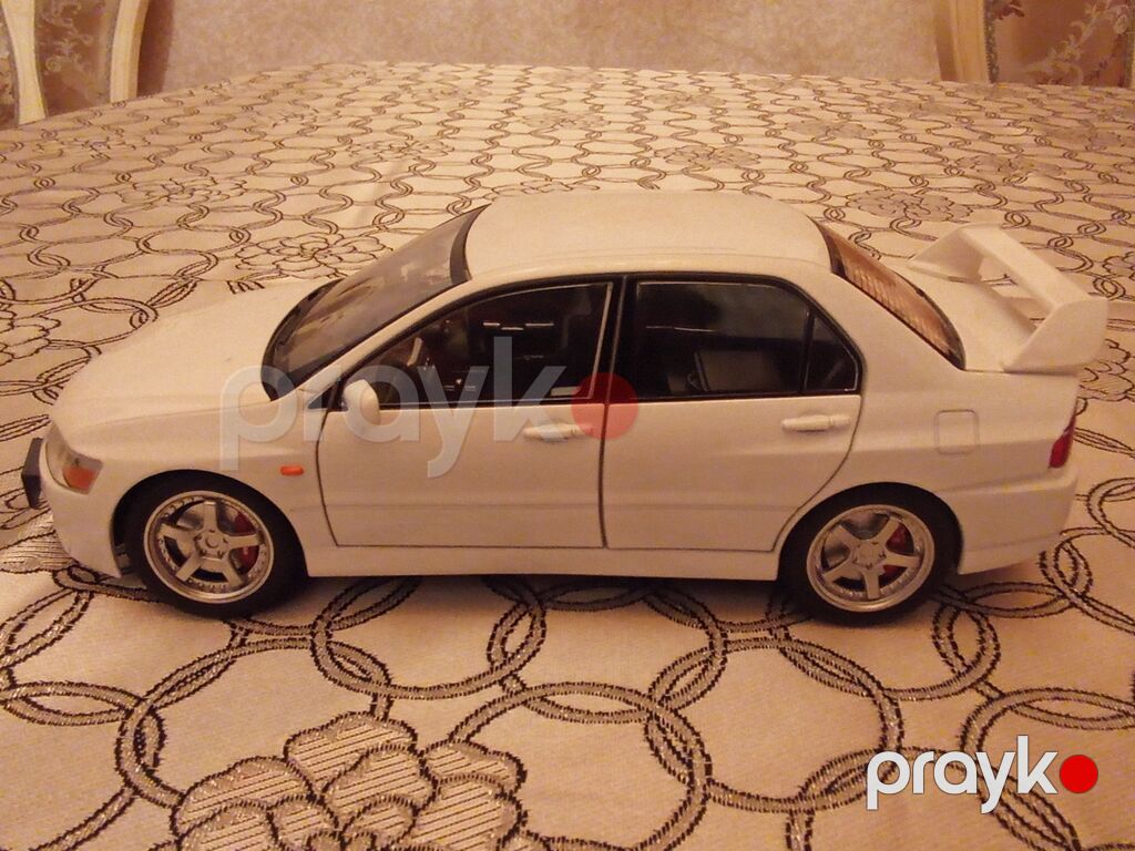 Mitsubishi Lancer Evolution I1/24 ölcüdə tam yeni safəcə səs kalonlası — Modellar, Digah (3)