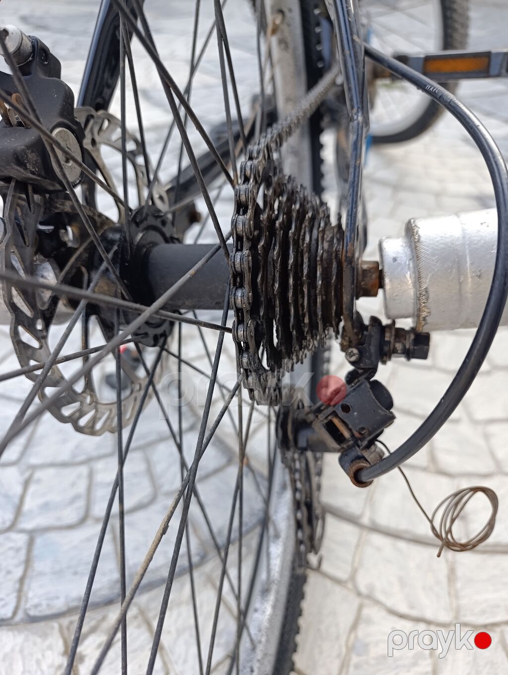 Velosiped – Wolf MTB - Çərçivə: Wolf alüminium/metal çərçivə, dağ/MTB — Dağ velosipedləri, Bakı (7)