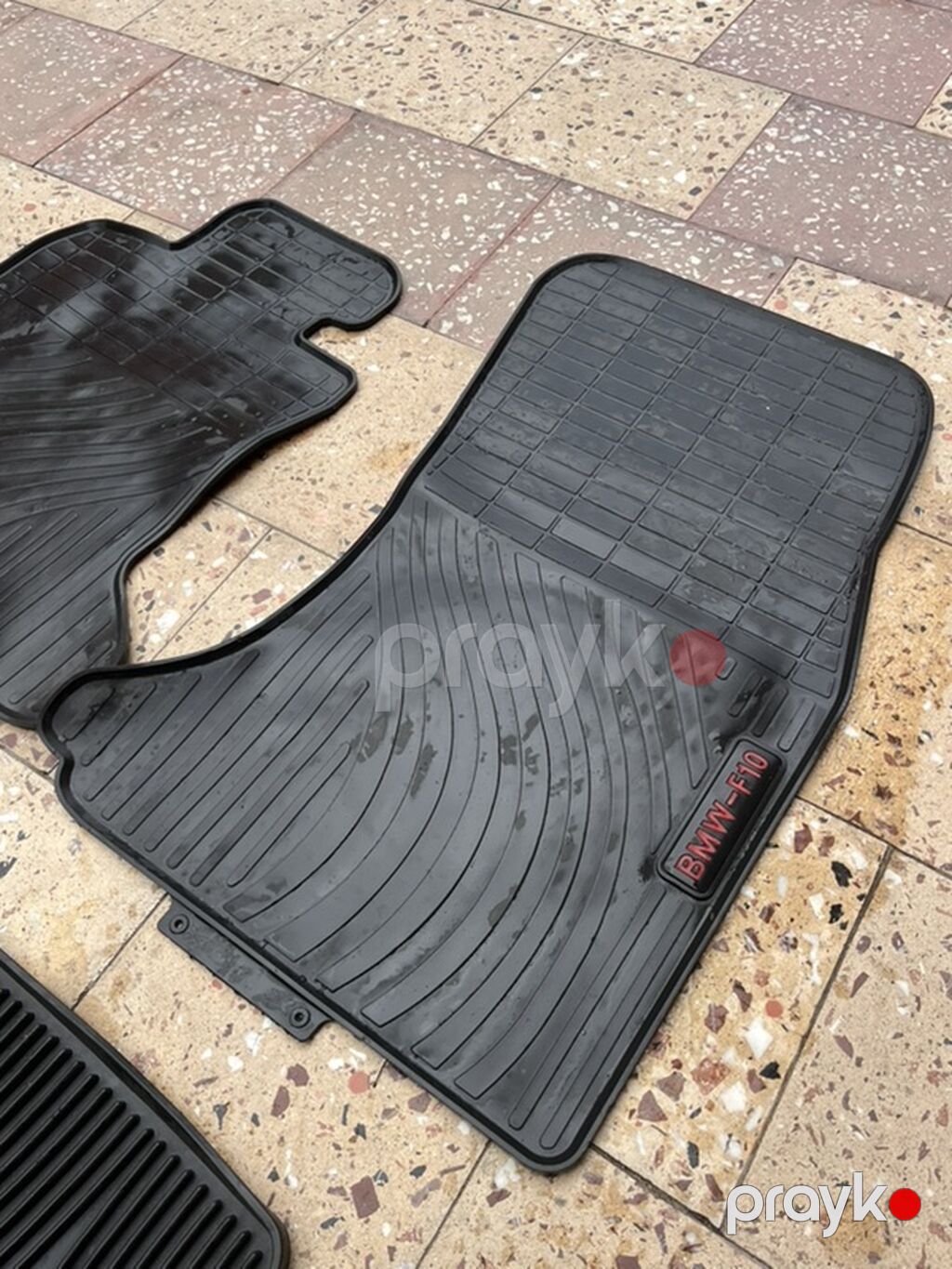 BMW F10 üçün rezin salon ayaqaltılar dəsti - Model uyğunluğu: BMW 5 — Avtomobil xalıları və aksesuarları, Bakı (2)