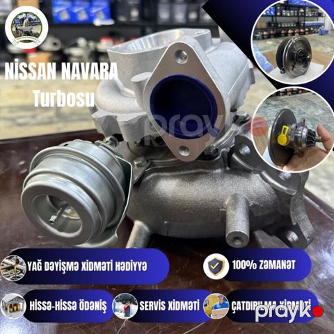 "Nissan Navara" turbosu və kartirici — Bakı
