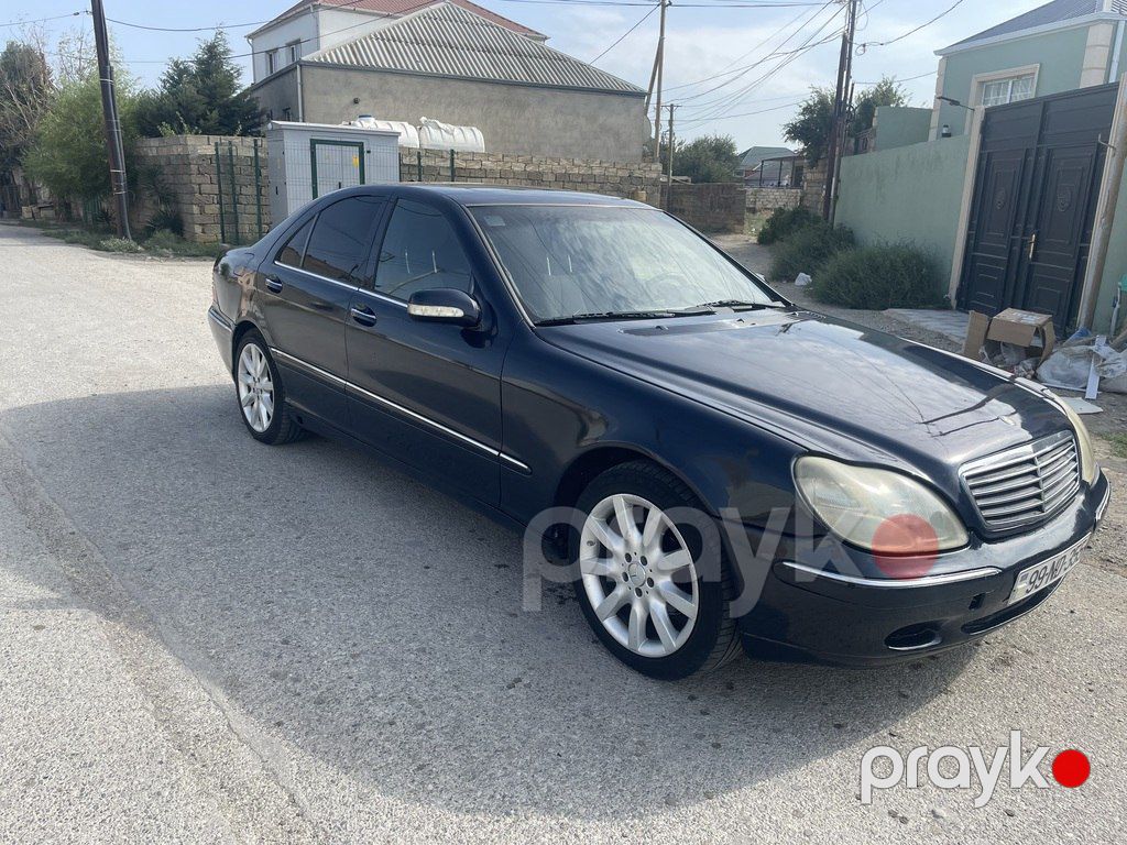 Mercedes S 320, 3.2 L, 1998 il, 440 000 km — Avtomobillər, Bakı (3)