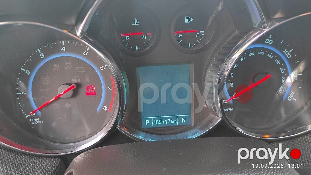 Chevrolet Cruze, 1.4 L, 2015 il, 169 832 km — Avtomobillər, Qazax (5)