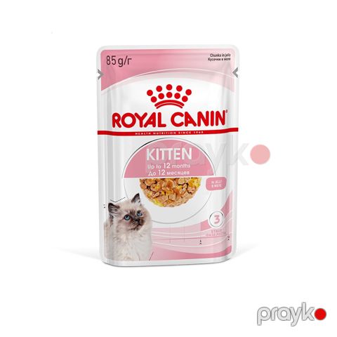 Nəm yem Royal Canin Kitten 4 aydan 12 aya qədər olan bala pişiklər üçün nəzərdə tutulub, 85 q — Bakı