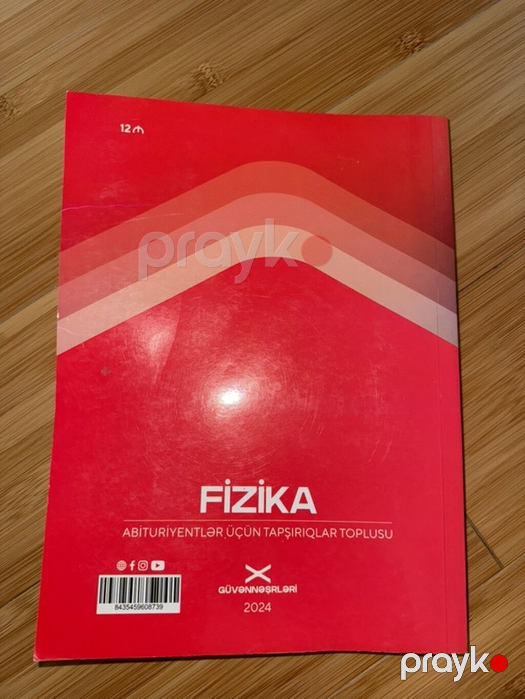 Məhsul: “Fizika – Abituriyentlər üçün tapşırıqlar toplusu” — Kitablar, Digah (3)