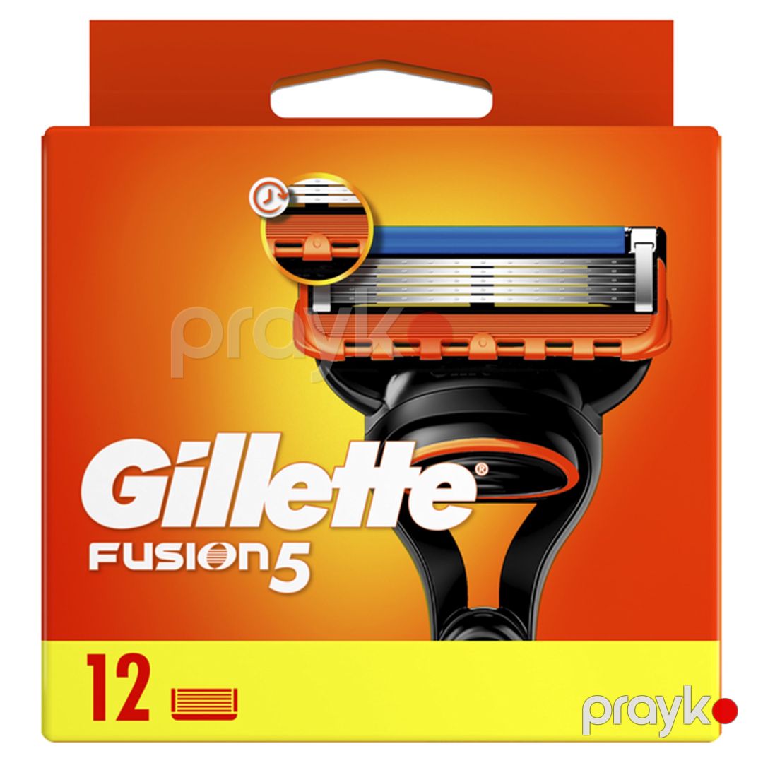 Dəyişdirilə bilən kasetlər Gillette Fusion 5, 12 əd — Mallar, Bakı (2)