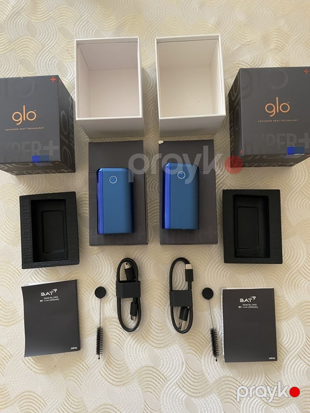 Glo Hyper+ tütün qızdırma cihazı – mavi rəng Məhsul təsviri: - Brend — Elektronik siqaretlər, Bakı (5)