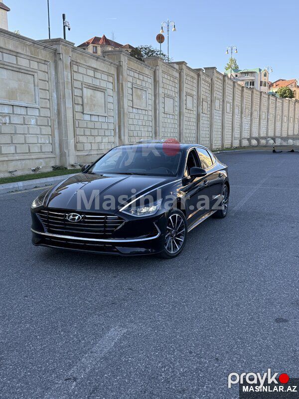 Hyundai Sonata, 2022 il — Minik avtomobili icarəsi, Bakı (3)