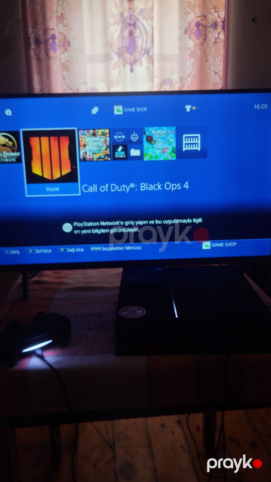 Ps4 500gb İcersinde mk11 Gta5 Call of duty 4 Turk hesabi var — Oyun konsolları, Bakı (3)