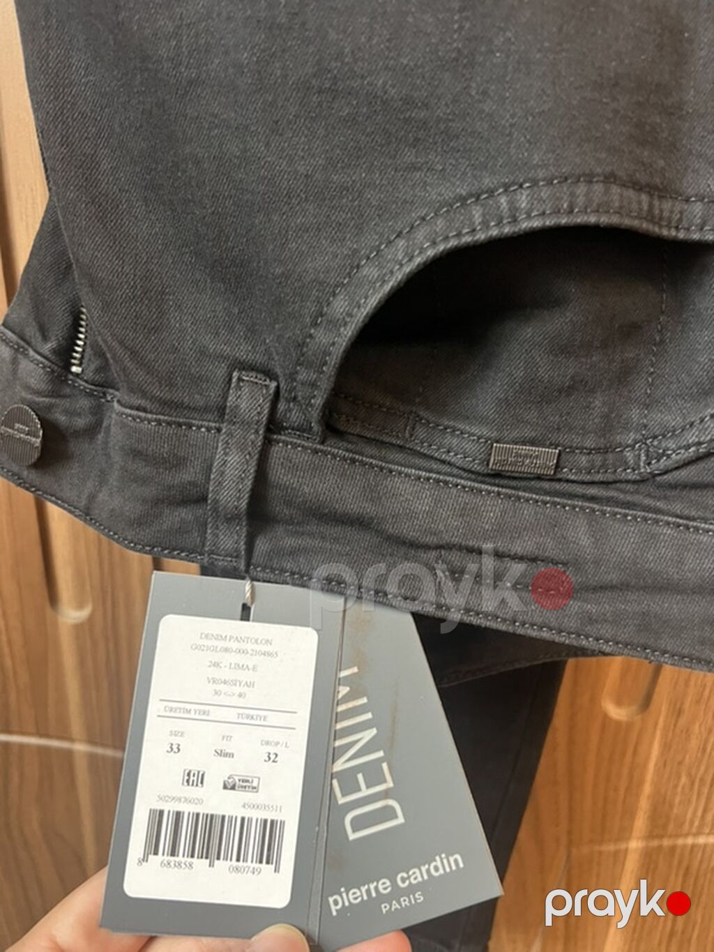 Cins şalvar, Pierre Cardin — Jins, Masazır (3)