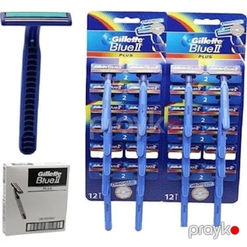 Birdəfəlik ülgüc Gillette Blue II Plus, 48 əd — Bakı