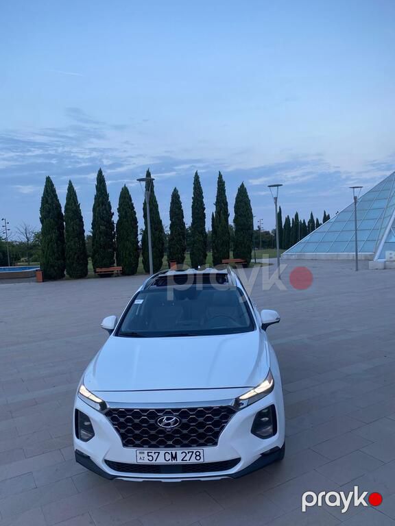 Hyundai Santa Fe, 2.0 L, 2020 il, 105 000 km — Avtomobillər, Gəncə (2)
