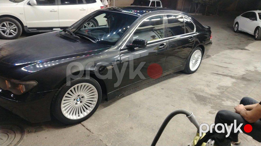 BMW 745, 4.4 L, 2002 il, 350 000 km — Avtomobillər, Bakı (5)