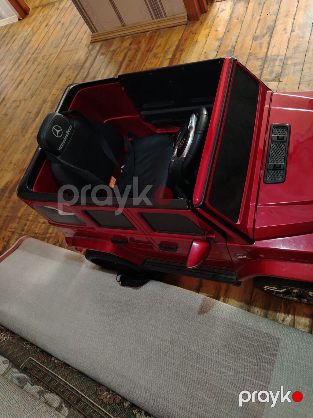Uşaq üçün elektrikli minik maşını – Mercedes-Benz stilində jeep — Uşaq avtomobilləri, Bakı (3)