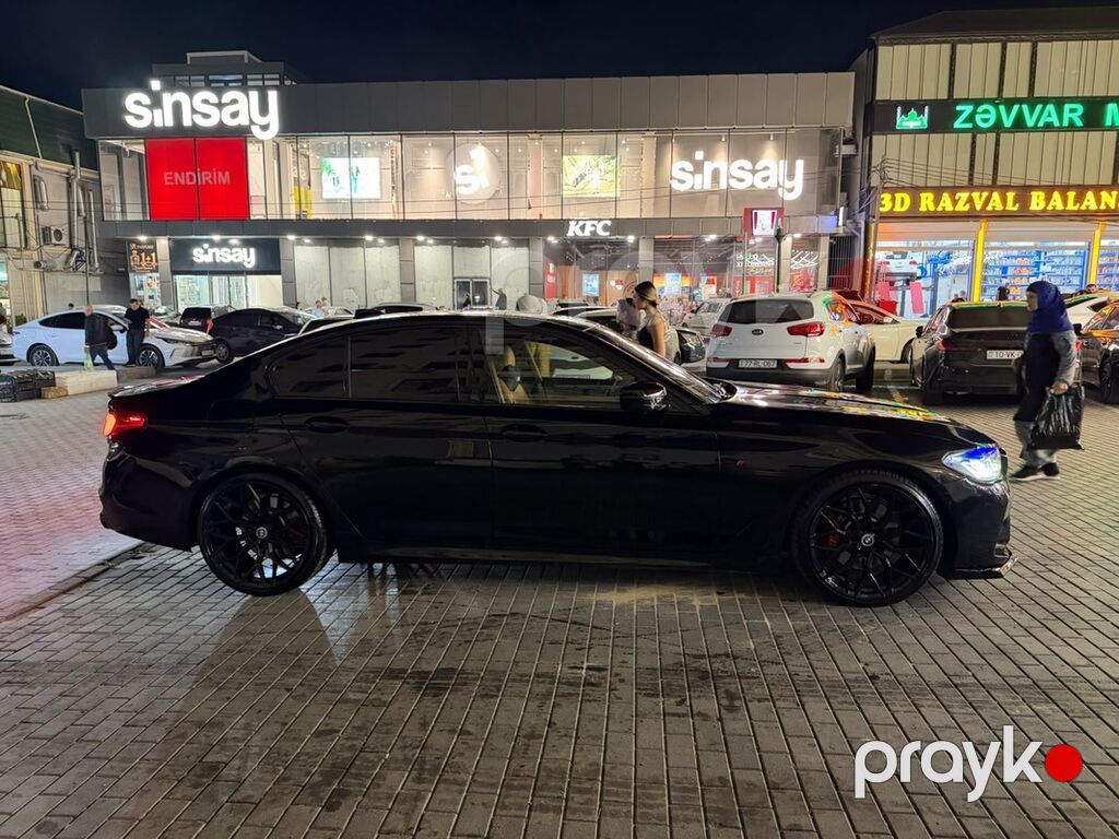 BMW 5 Series sedan BMW G30 ılı 2018 vın 19 2 mator ıdeal vezyetde — Avtomobillər, Xırdalan (7)
