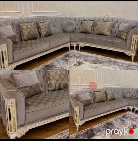 Künc divan, İşlənmiş, Açılmayan, Vеlur parça, Çatdırılma yoxdur — Bakı