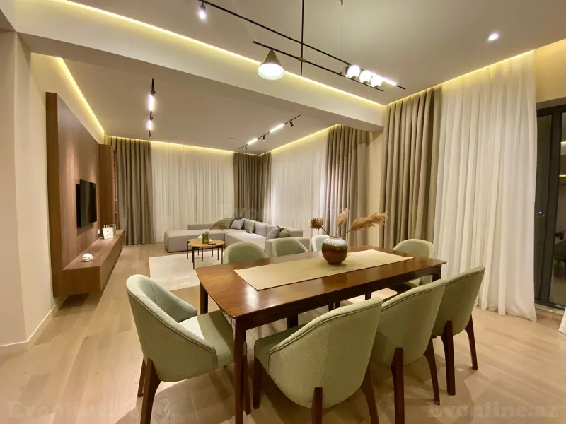 Kirayə verilir 3 otaqlı Mənzil Yeni tikili 130 m² Bakı, Nəsimi r., 28 May m — Mənzil, Bakı (4)