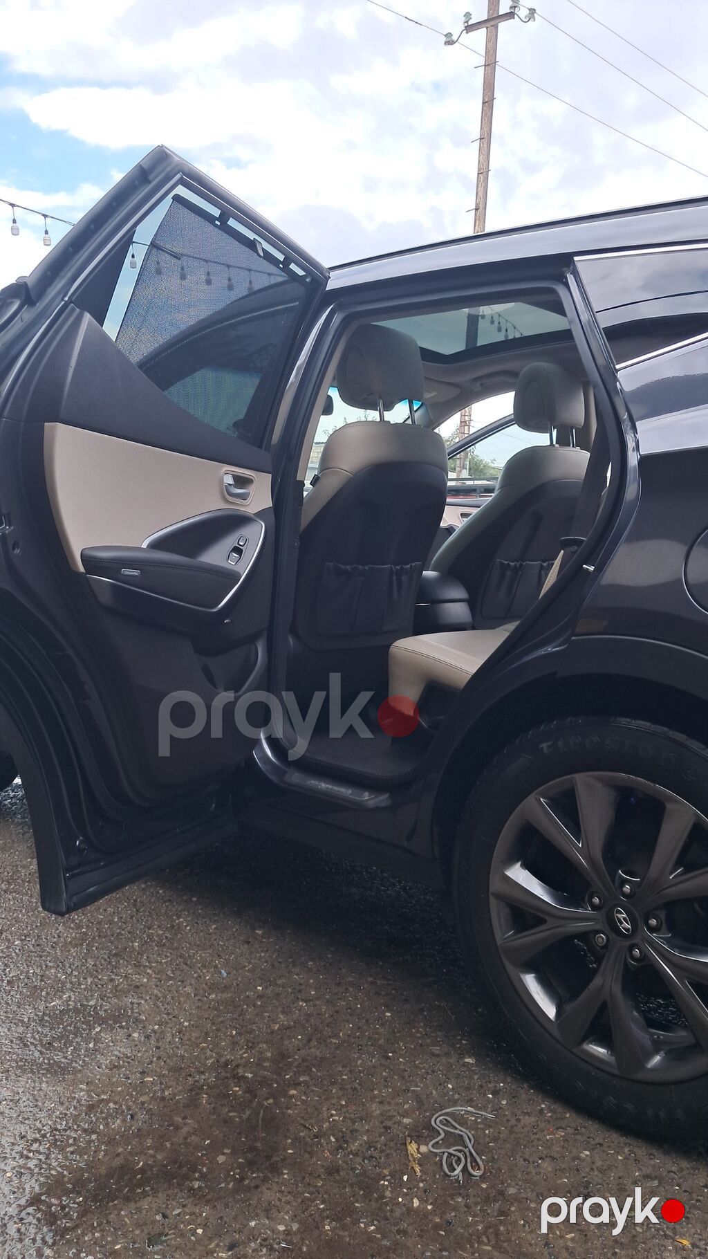 Hyundai Santa Fe: 2 l 2016 il Krossover — Avtomobillər, Masazır (11)