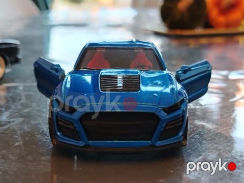 Mavi rəngli metal oyuncaq sport kupe maketi - Korpus: metal gövdə — Bakı