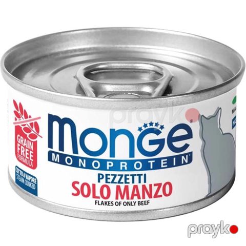 Konserv Monge Monoprotein yetkin pişiklər üçün, mal əti ilə, 80 q — Bakı