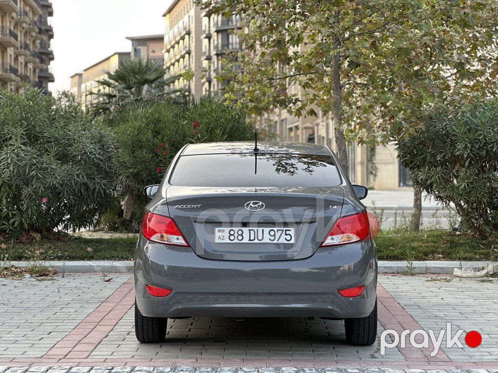 Hyundai Accent, 1.4 L, 2018 il, 24 800 km — Avtomobillər, Bakı (6)