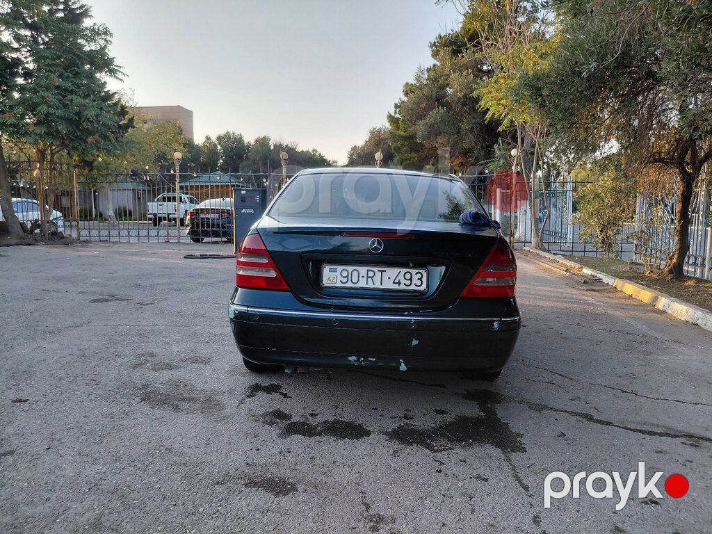 Mercedes C 200, 2.0 L, 2002 il, 435 000 km — Avtomobillər, Bakı (5)