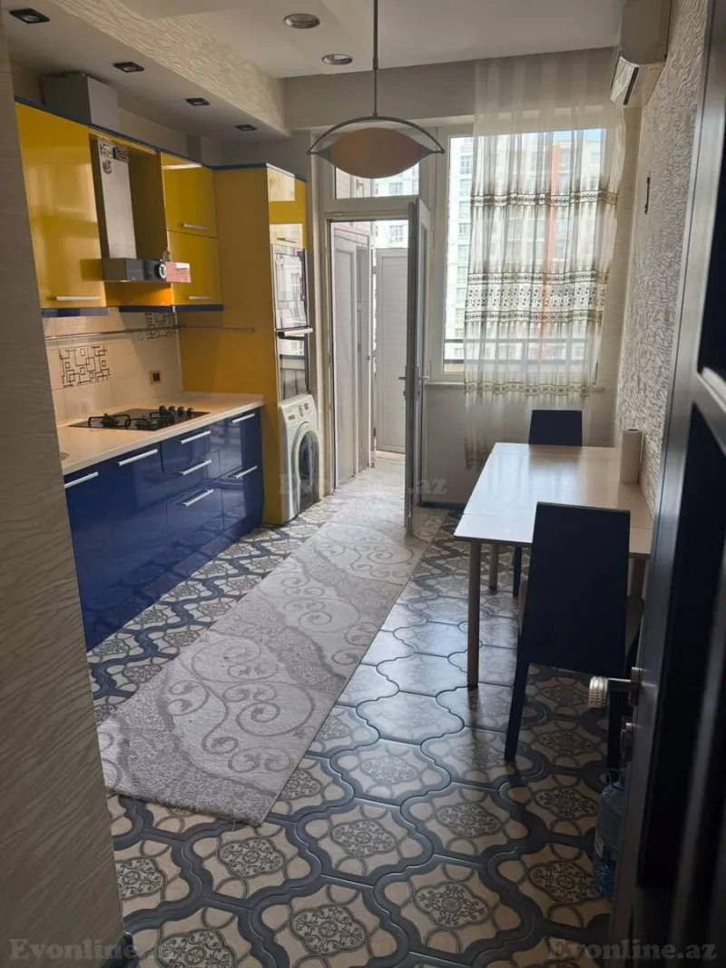 Kirayə verilir 2 otaqlı Mənzil Yeni tikili 100 m² Bakı, Nərimanov r., Bakmil m — Mənzil, Bakı (6)