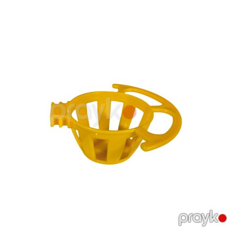 Yem təknəsi, 1 ədəd, Plastik, Asma, Sarı — Bakı