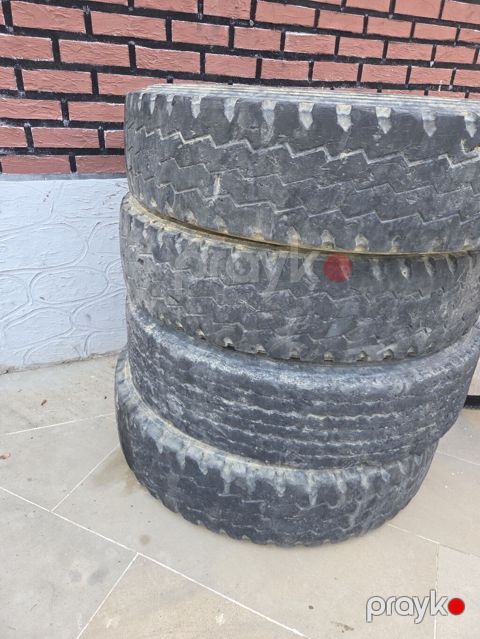 Yük avtomobilləri üçün 4 ədəd iri ölçülü şin dəsti. Kamaz — Digah