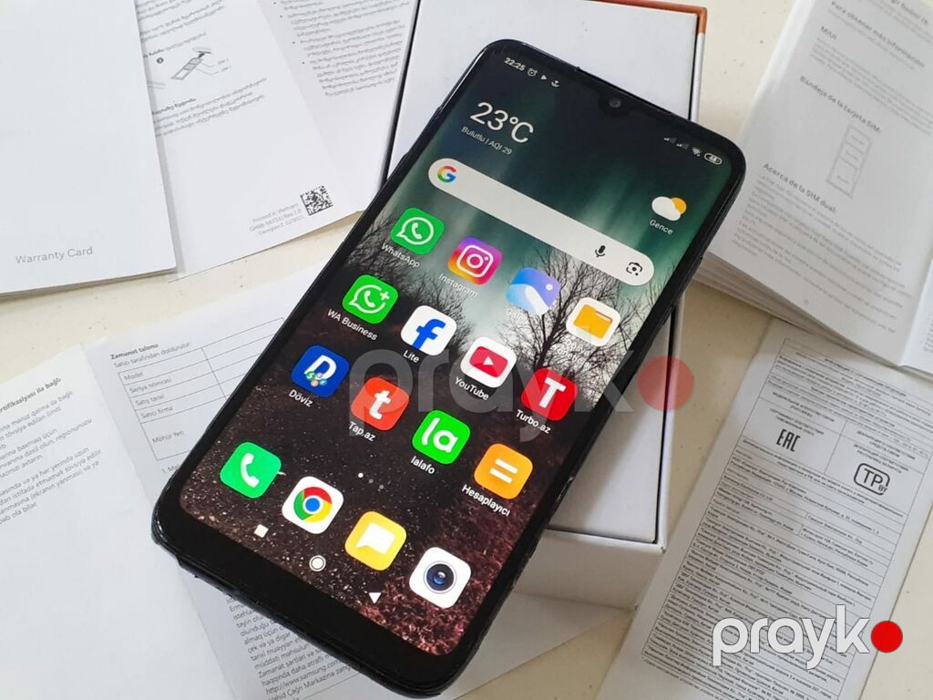 Redmi 7 Pro, 32 GB, rəng - Qara, Zəmanət, Düyməli, Sensor — Xiaomi, Gəncə (2)
