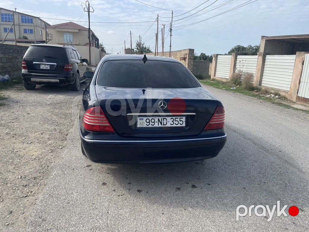 Mercedes S 320, 3.2 L, 1998 il, 440 000 km — Avtomobillər, Bakı (5)