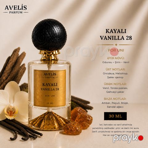 Avelis Parfum Vanilla 28 ətir suyu, uniseks, 30 ml — Bakı