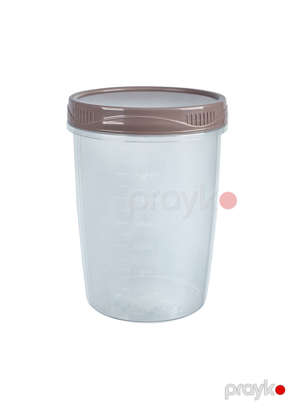 Saxlama qabı Starsplast, plastik, 1500 ml, şəffaf/qəhvəyi 125x175 mm — Mallar, Bakı (3)