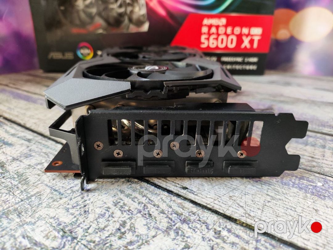 Video kart Asus RX 5600XT Rog Strix 6GB — Kompüterlər və noutbuklar, Bakı (4)