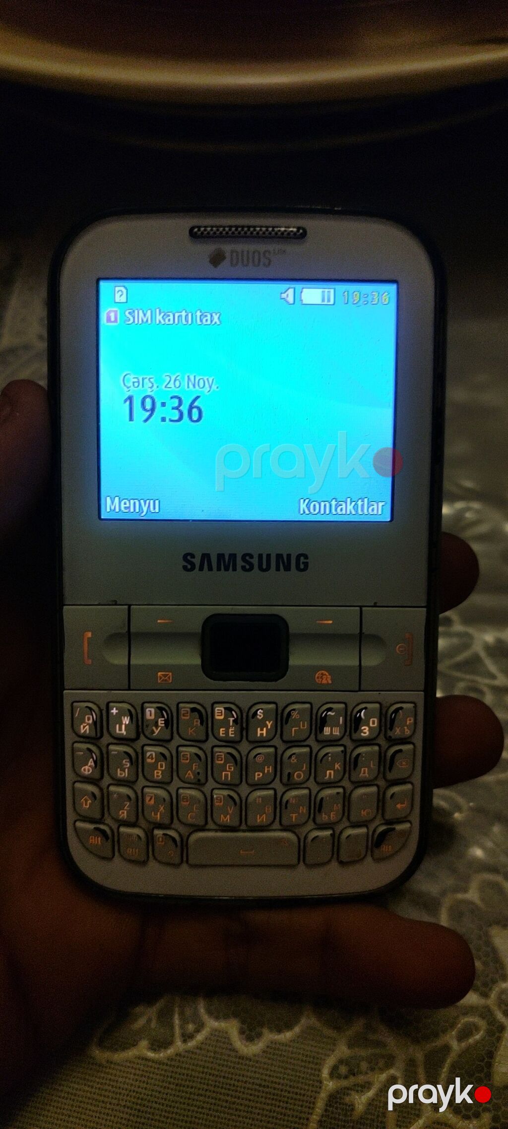 Samsung C3222, rəng - Ağ, Düyməli — Samsung, Bakı (4)